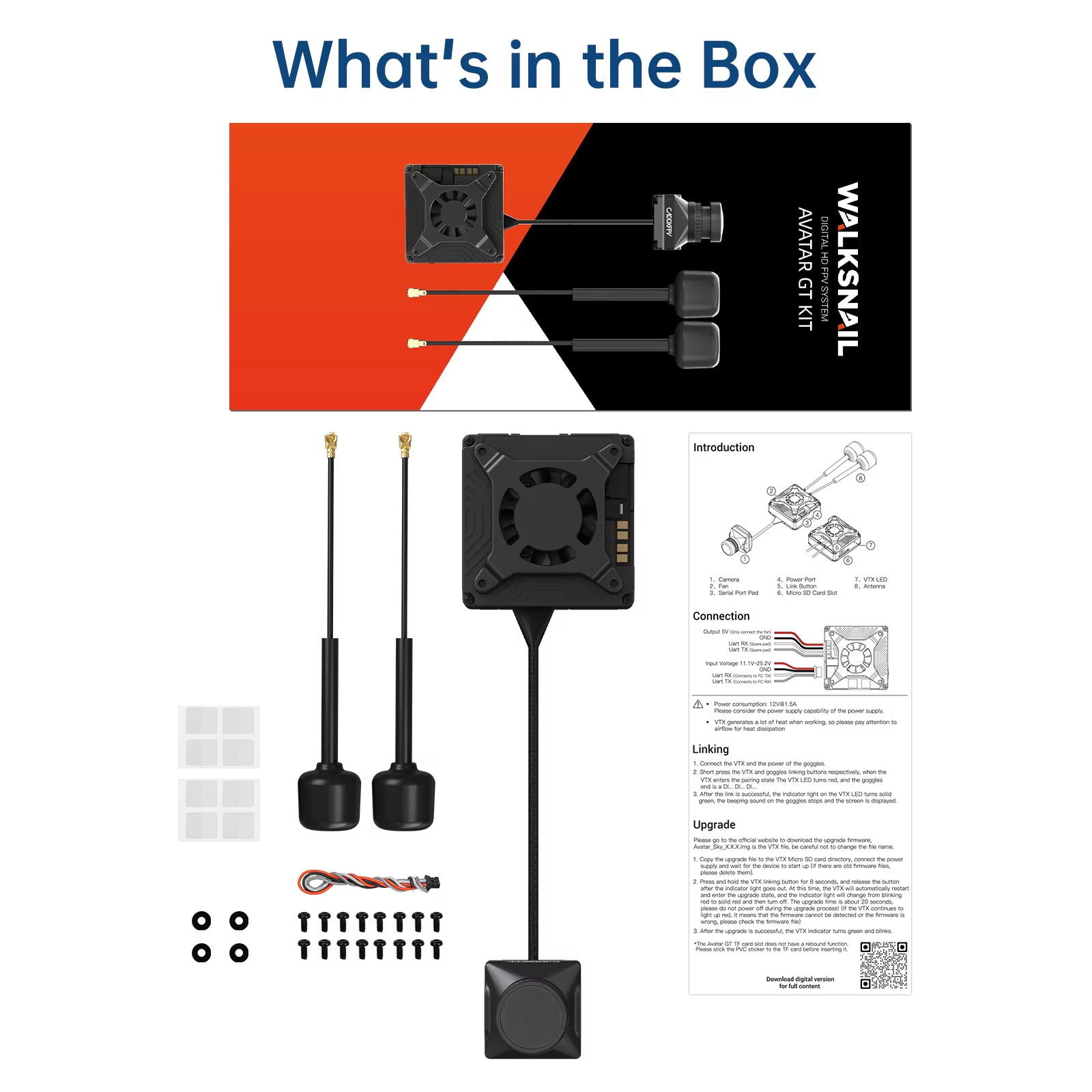 Drone Kit Fpv - Caddx Walksnail Avatar GT Kit |