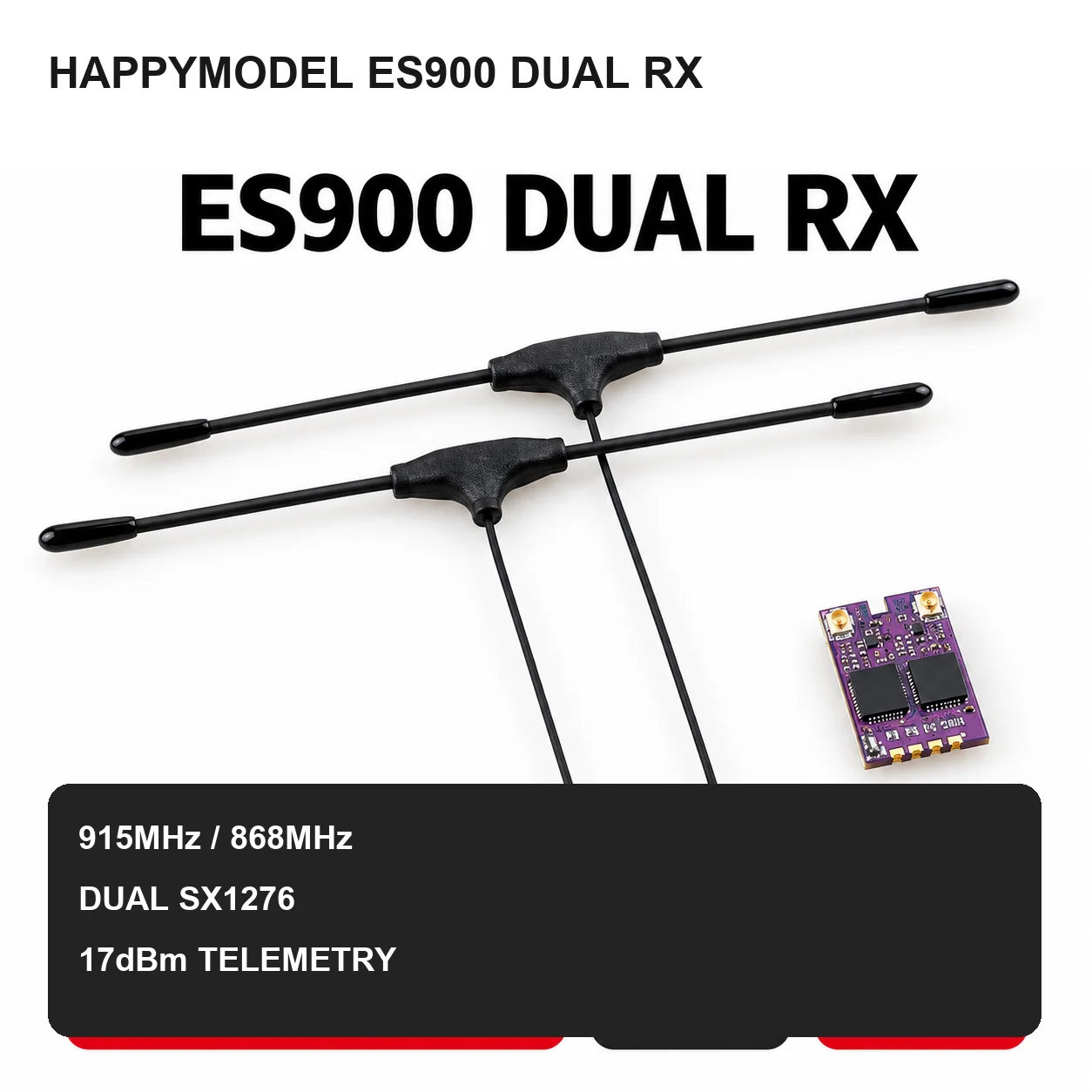 HappyModel ES900 DUAL RX ELRS  - Drone Kit Long Range 评论和价格